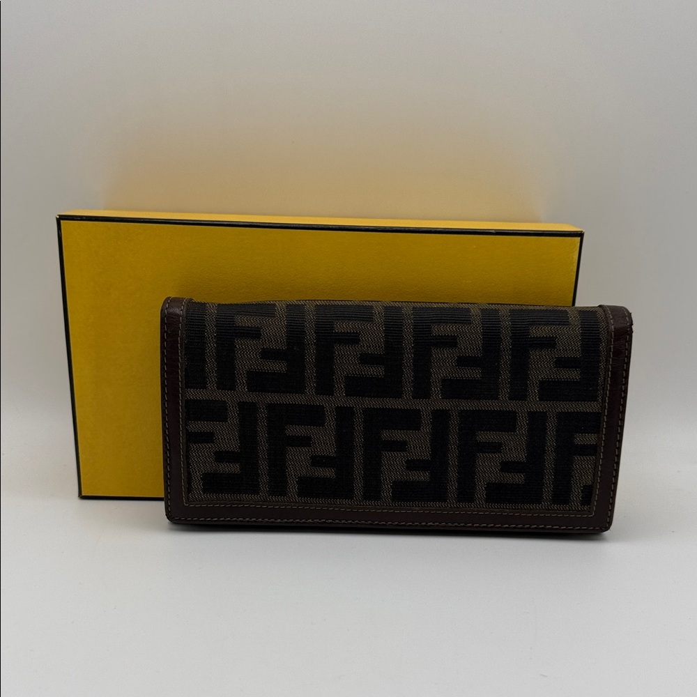 Fendi Vintage Zucca Wallet